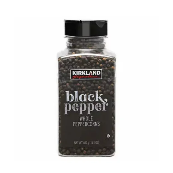 Whole Black Pepper Peppercorn 14.1 oz Jumbo Size