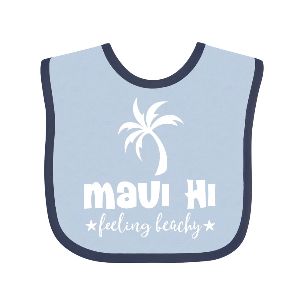 Maui Hawaii Tropical Vacation Baby Bib
