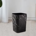 thumbnail image 2 of Vintage Wood Grain Trash Can Reusable Waste Paper Basket Durable Large Garbage B, 2 of 8