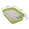 thumbnail image 6 of GreenJoy Kitty  Cat Litter Box Starter Kit - Small Pan Without Lid, Mat, Scoop and Bowl for Kitten, 6 of 6