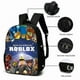 thumbnail image 3 of 3-piece Roblox backpack, school bag, travel bags, 3 of 4