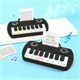thumbnail image 5 of Loespoir Portable Electronic Keyboard Piano, Beginner Music Learning Instrument, Educational Toy for Skill Development & Creative Expression, with Multiple Sounds(Black), 5 of 6