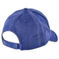 thumbnail image 3 of Checkered Flag Sports D7899 Chevy Bow Tie Logo Washed Cotton Twill Hat Royal Blu, 3 of 4