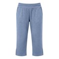 thumbnail image 6 of Womens Capri Pants Petite Tailored Split Elastic Waist Capris Light Weight Summer Casual Cropped Pant, 6 of 6