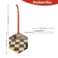 thumbnail image 3 of Rocae Chess Board With Pawns for Acrylic Christmas Pendant Ornament for Festive Decor Hanging Pendant,Perfect for Home and Office-Hexagon, 3 of 7