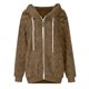 thumbnail image 4 of Puntoco chaqueta de mujer moda abrigo de imitación cálido chaqueta de invierno con cremallera ropa de abrigo de manga larga liquidación de Navidad Puntoco Puntoco-4510, 4 of 5