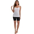 thumbnail image 5 of DARING DIVA Women's Modal Adjustable Straps Cami Tank Top 3-Pack 3XL White, Gray, 5 of 5