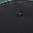 thumbnail image 2 of HomePop Large Leatherette Storage Ottoman, Teal, 2 of 5