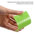 thumbnail image 4 of Uxcell Blank Cards Green Plastic Card 14mil for ID Badge Printer, Graphic Quality, Pack of 50, 4 of 4