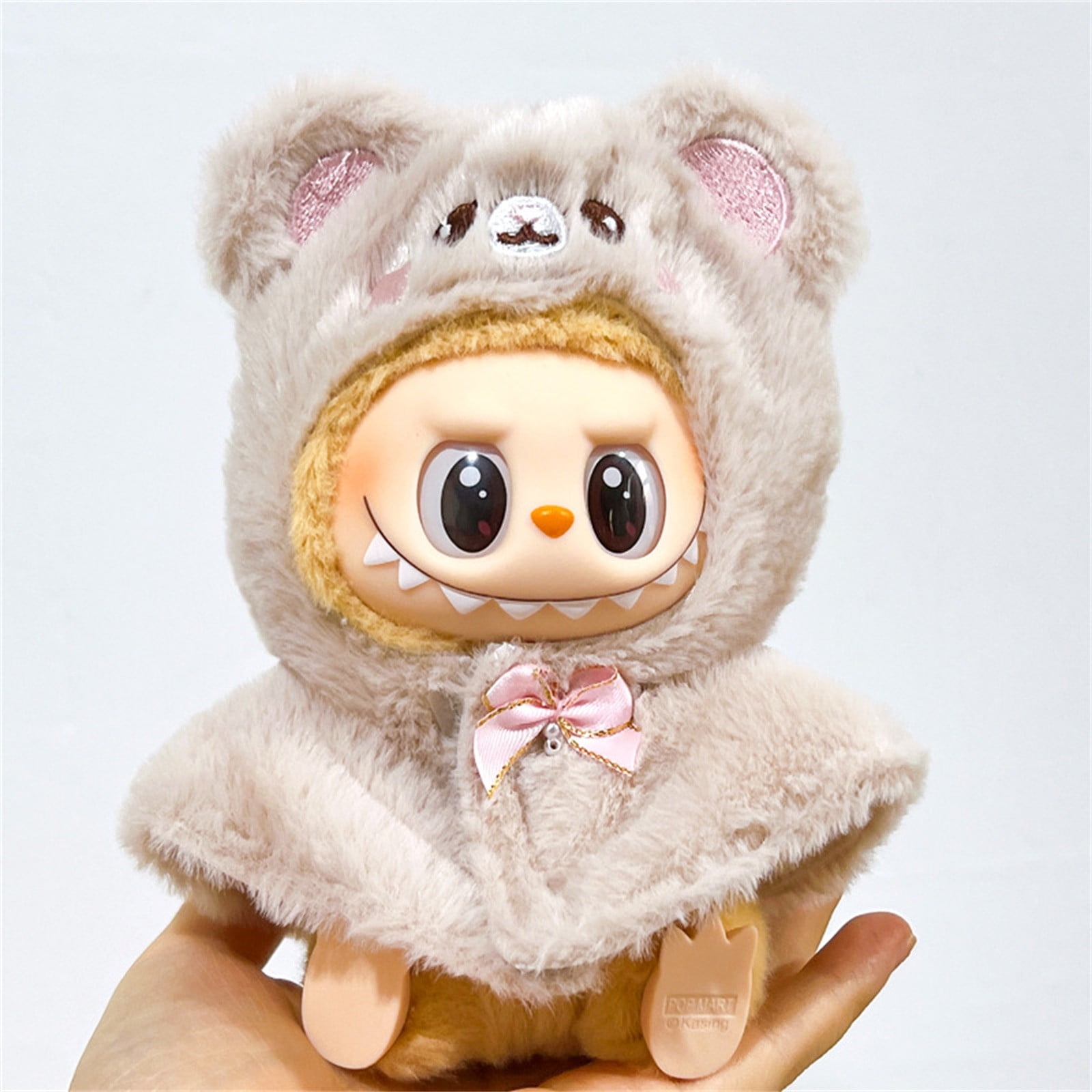 Ensemble Vêtements Pour Poupée Labubu 17 Cm - Tenue Mignonne Sans Poupée, Accessoires Peluche DIY Cadeau Enfant