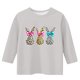 thumbnail image 5 of Blusas y camisas de cuello redondo y manga larga para niños, blusas/camisas de poliéster con estampado de corazones, mangas 3/4 y cuello redondo, elegantes e informales., 5 of 5