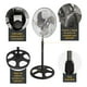 thumbnail image 2 of Ventilador 3 en 1 "18 Triple Función Piso Pie Pared Plata LámparaYa Artfan 23067-4 / 3 en 1 / Ventilador de Pie, 2 of 6