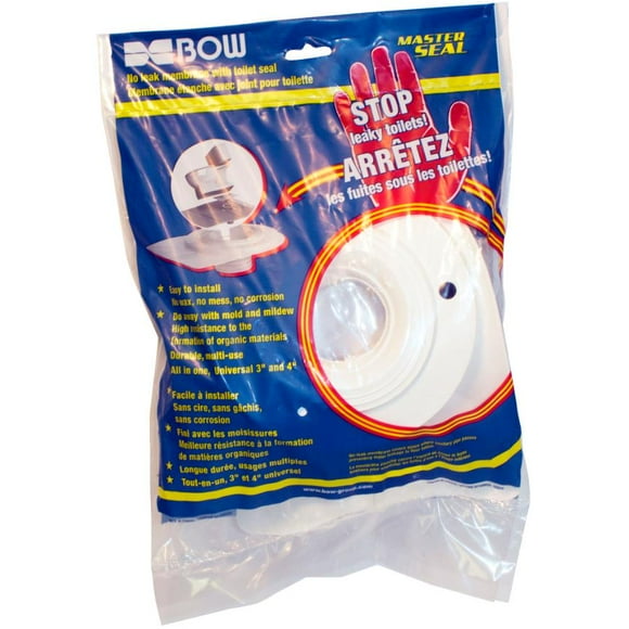 No Leak Toilet Bowl Gasket, 3" or 4"