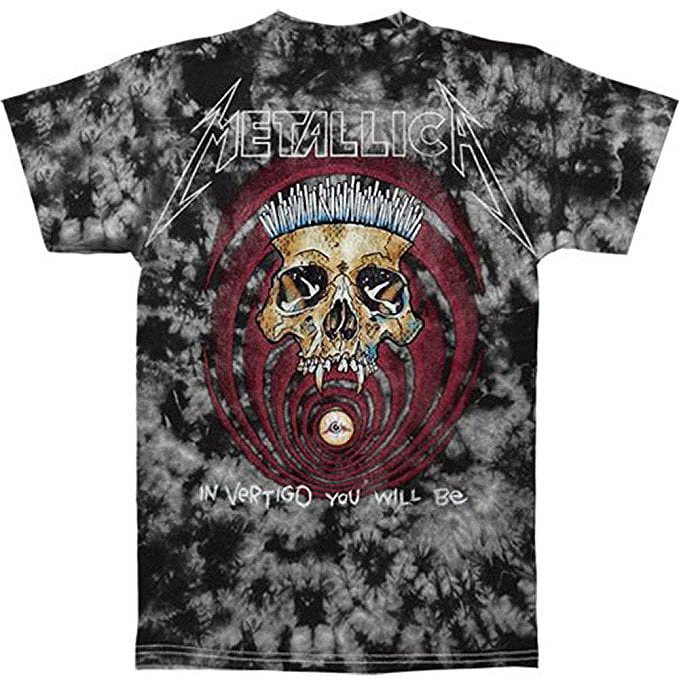 Metallica Shortest Straw Tie Dye Men's T-Shirt - Walmart.com