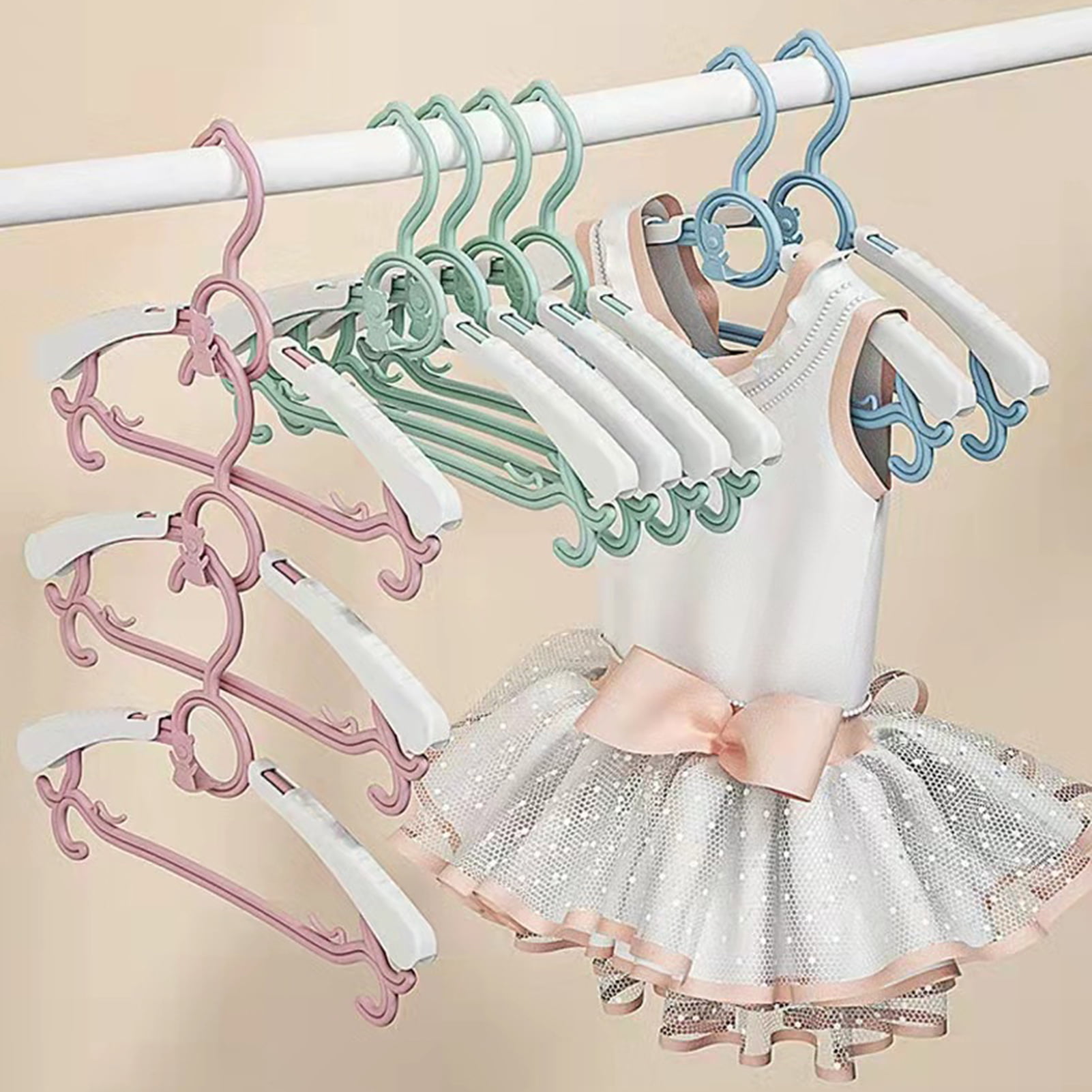 Baby Clothing Hangers - 10 Piece Set – The Diapered Baby