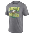 thumbnail image 2 of Men's Heather Gray Oregon Ducks Vintage Stack Tri-Blend T-Shirt, 2 of 3