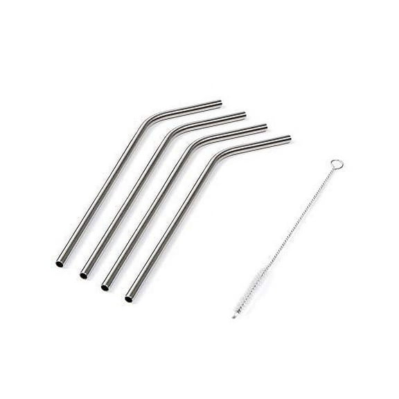 NutriBullet 4-pack Metal Straws.59 ounces, Silver
