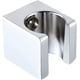 thumbnail image 1 of Soporte de cabezal de ducha de mano de latón cromado, 1 of 5