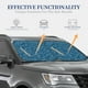 thumbnail image 4 of Fotbe Blue Glitter Juego de 2 Piezas de Parasoles para Parabrisas | Bloqueador Solar para Auto | Accesorios Plegables para Protección Solar Interior-Medium, 4 of 6