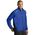 thumbnail image 4 of Port Authority Zephyr Reflective Hit Full Zip Jacket-3XL (True Royal/ Deep Black), 4 of 6