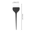 thumbnail image 2 of Ofertas Únicas 1 Pc Cepillo de Tinte para Cabello de Punta Duradera para Baño para Hotel Plástico Negro, 2 of 4