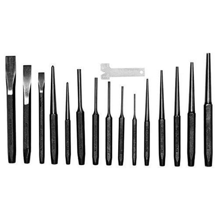 OEMTools 16 Piece Punch and Chisel Set