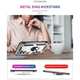 thumbnail image 2 of Grade Drop Impact for Samsung Galaxy A54 5G Case 360 Metal Rotating Ring Kickstand Holder  Heavy Duty Shockproof Case for Galaxy A54 5G Phone Case (Silver), 2 of 14