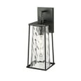 thumbnail image 4 of Millennium Lighting  Dutton 1 Light Outdoor Wall Sconce in Powder Coat Black 16  Inch, 4 of 5