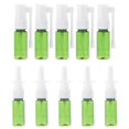 thumbnail image 1 of 10pcs Portable Nasal Spray Bottles Cosmetics Empty Bottles Plastic Sub Bottles (Green), 1 of 4