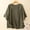 Army Green, variant on Fznquz Elbow Sleeve Tops for Women Plain Spring Summer Shirt Soft Crew Neck Solid Green Casual Womens T Shirts