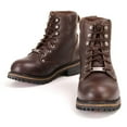 thumbnail image 4 of Milwaukee Leather Women's Dark Brown Leather Outdoors Lace-Up Boots for Bikers Casual MBL9308 5, 4 of 10