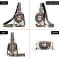 thumbnail image 7 of FORMRS Womens Crossbody Sling Bag Travel Daypack Shoulder Chest Backpack, Space Record, 7 of 7