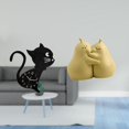 thumbnail image 2 of Reloj de pared,Reloj de pared con diseño de gato para guardería,sala de juegos y interior,sujetalibros decorativos,Sujetalibros decorativos para oficina,hogar,libros, 2 of 8