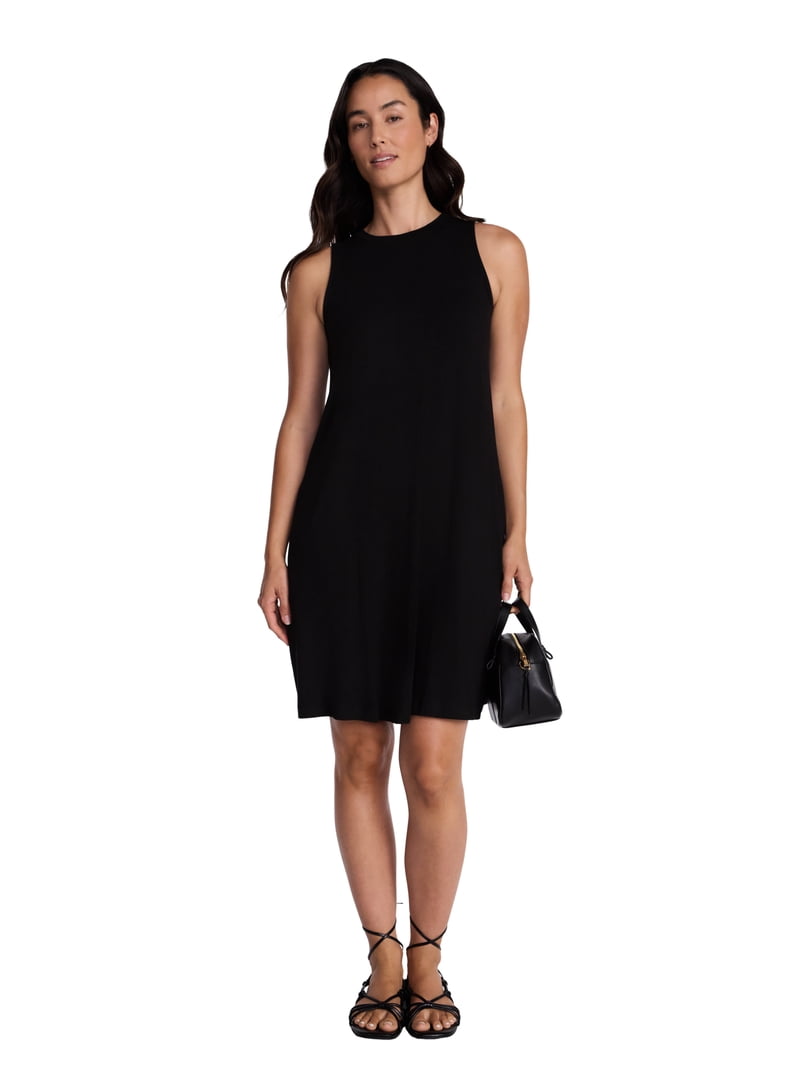 sleeveless knit swing dress Time and Tru Women's Dress, Sizes XS-XXXL combo dress