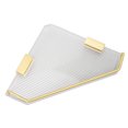 thumbnail image 5 of Corner Shower Caddy Space Aluminum Acrylic Wall Mounted Bathroom Shelf Storage Organizer for Toilet Dorm Kitchen Without Hook, 5 of 5