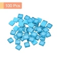 thumbnail image 3 of Uxcell Mosaic Tiles Glass Tiles 1 x 1cm for DIY Crafts, 100Pack(100g,Light Blue), 3 of 6