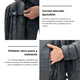 thumbnail image 4 of Mochila Lulumm Seeker para Viaje y Oficina, Porta Laptop de 18 Pulgadas, Backpack Impermeable con Puerto USB, 25L, Múltiples Compartimientos, Correas Ajustables y Respaldo Ergonómico, 4 of 7