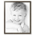 thumbnail image 2 of ArtToFrames 30" x 37" Muted Silver Picture Frame, 30x37 inch Silver Wood Poster Frame (WOM-4626),  Pack, 2 of 8