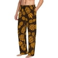 thumbnail image 2 of Kll Mens Pajama Pants For Men,Mens Lounge Pants,Funny Gifts For Men,Men'S Pajama Bottoms-Colorful Pineapple, 2 of 9