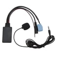 thumbnail image 1 of Cable de entrada auxiliar Bluetooth 5,0, conector ISO de 3,5mm, 8 pines, 7 607 897 093, micrófono manos libres de repuesto para Bora y Blaupunkt Jadeshay A, 1 of 8