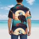 thumbnail image 4 of Balery Cartoon Iceberg Bald Eagle Camisas hawaianas de manga corta para hombre, camisas playeras de corte holgado, camisas de vacaciones con botones,XX-Large, 4 of 7