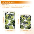 thumbnail image 6 of Yayeee Flameless Candles with Remote Flickering Battery Operated Multi Color Changing, Gray Floral, 6 of 7