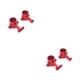 thumbnail image 3 of Vogacara Copa de dirección del eje delantero, 2 piezas, resistente al desgaste, buen rendimiento, larga vida útil, reemplazo para ZP1001 Gold rojo 2piezas Vogacara  CBP203059, 3 of 5