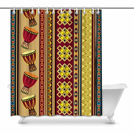 Mkhert African Drum Ornament African Artwork House Decor Shower