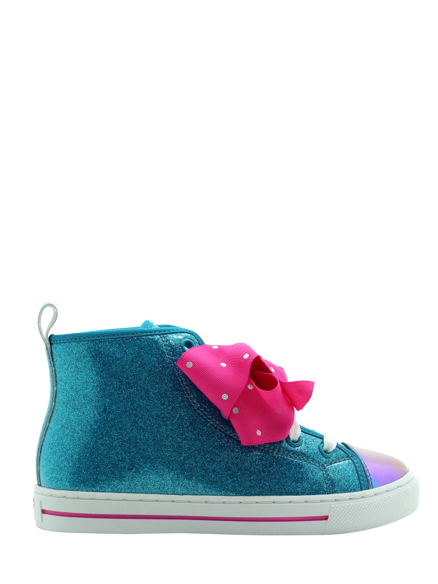 JoJo Siwa Girl Iridescent Mermaid High-Top Sneakers, Closed