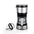 thumbnail image 3 of Cafetera 5 Tazas Programable Digital Acero Hukën MasterChef, 3 of 6