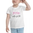 thumbnail image 3 of Little Miracle Funny Toddler T-Shirts for Boys Girls (White, Youth S), 3 of 5