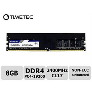 Crucial 8GB DDR4-2400 SODIMM Memory Module (PC4-19200, CL=17, Unbuffered,  NON-ECC, 1.2V), CT8G4SFD824A