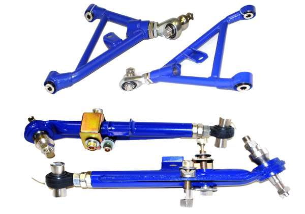 Purple Rear Lower Control Arm A-Arm Upgrade For 1989-1998 Nissan 240Sx S13 S14