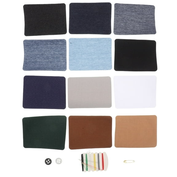MLINS 1 Set Iron On Patches For Clothing Repair And Decoration Adhesive-Backed Fabric Patches For Jeans Pants Jackets For Knee And Elbow Areas